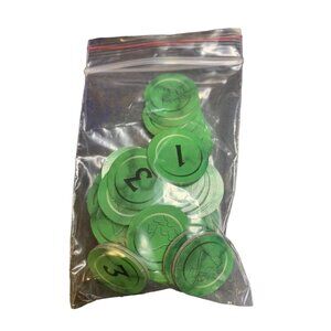 Legacy of the Unconquered Sun Game Replacement 50 "Jade Tokens" Exalted 2nd Edit